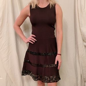 Parker Chocolate brown  dress